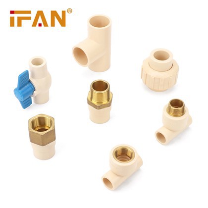 اتصالات لوله پلاستیکی فشار قوی CPVC لوله کشی